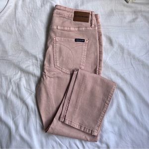 NWT Calvin Klein Skinny Jeans in Rose Quartz